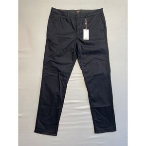 Nwt Quince Men's Chino Pants Black‎ Straight Fit 36x34 Organic Cotton Stretch